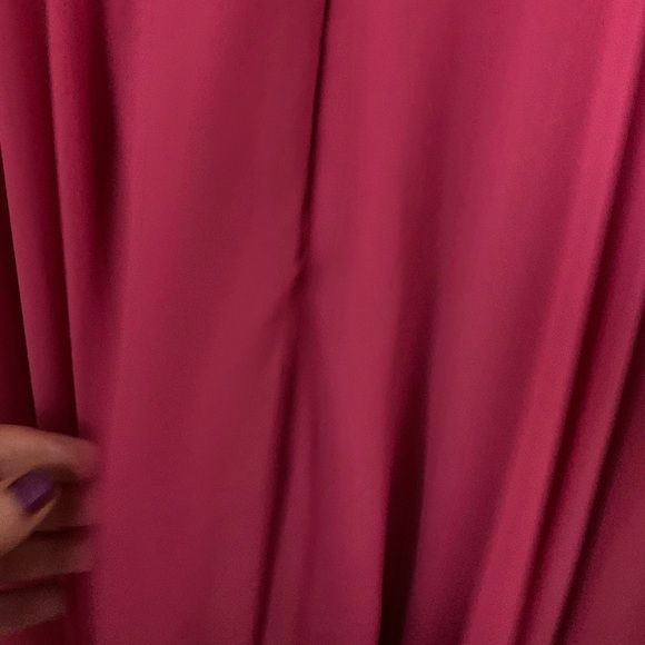 Sally ‘s pink chiffon dress. Size Large - Picture 10 of 10